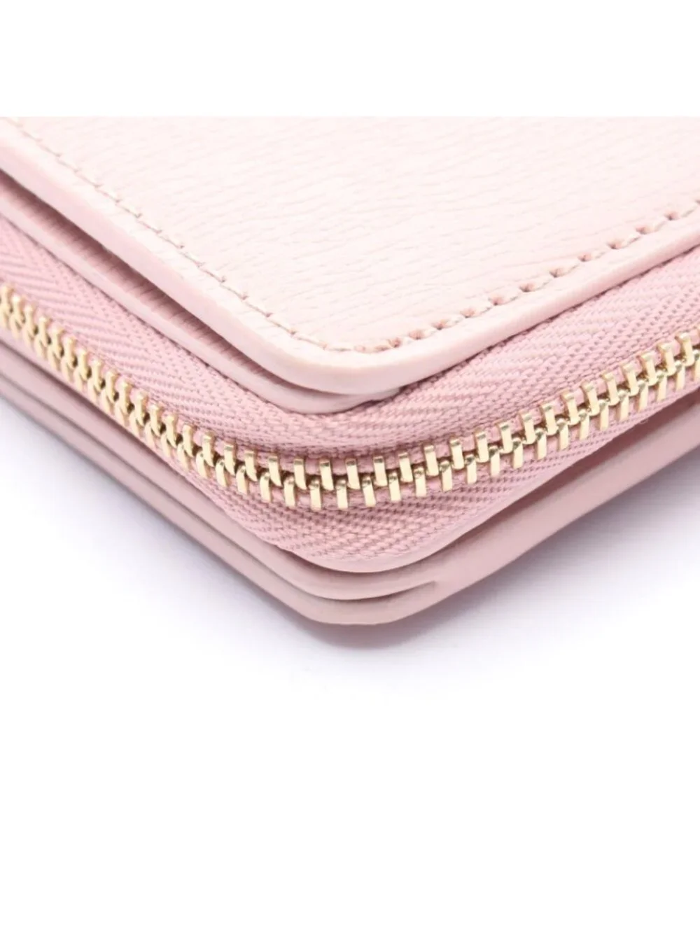 Gucci Bifold Wallet Script Mini Light Pink Leather - Picture 7 of 7